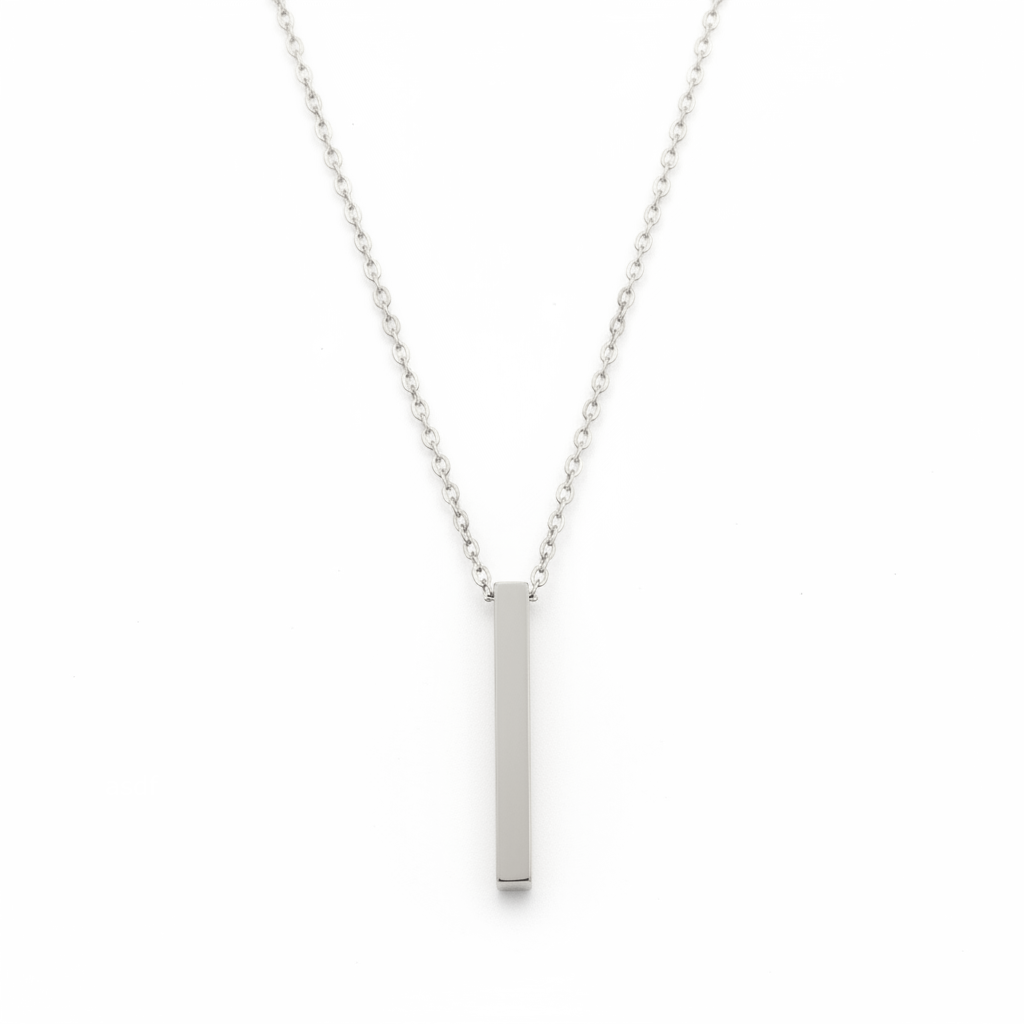 Bar Necklace with Custom Engraving