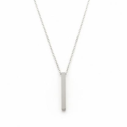 Bar Necklace with Custom Engraving